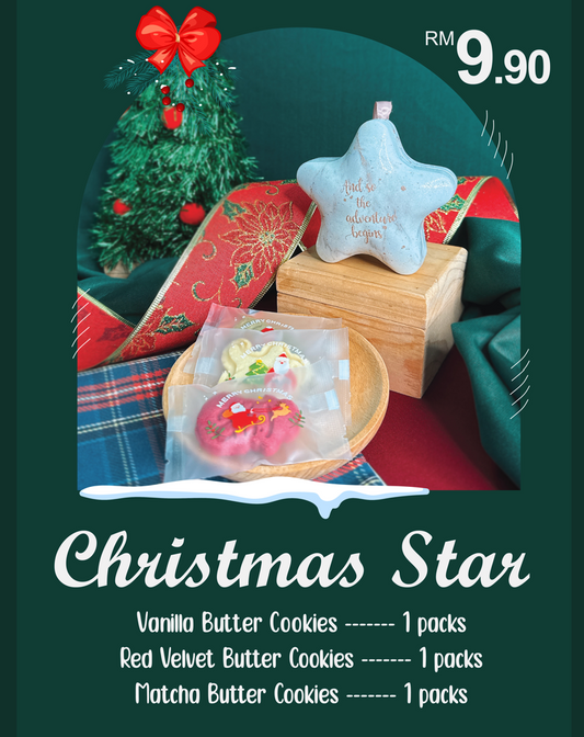Christmas Star Treat Box Only RM9.90