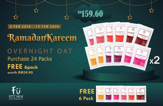 Overnight Oats Ramadan Value Set (24Units)- Free 6 Packs!