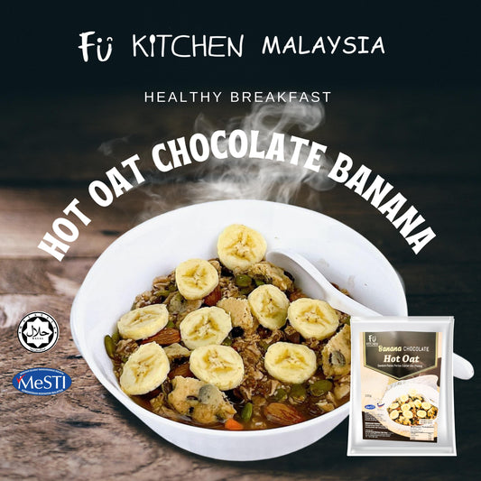 Newly Launched! Hot Oat Bowl-Chocolate Banana (3 Pax)