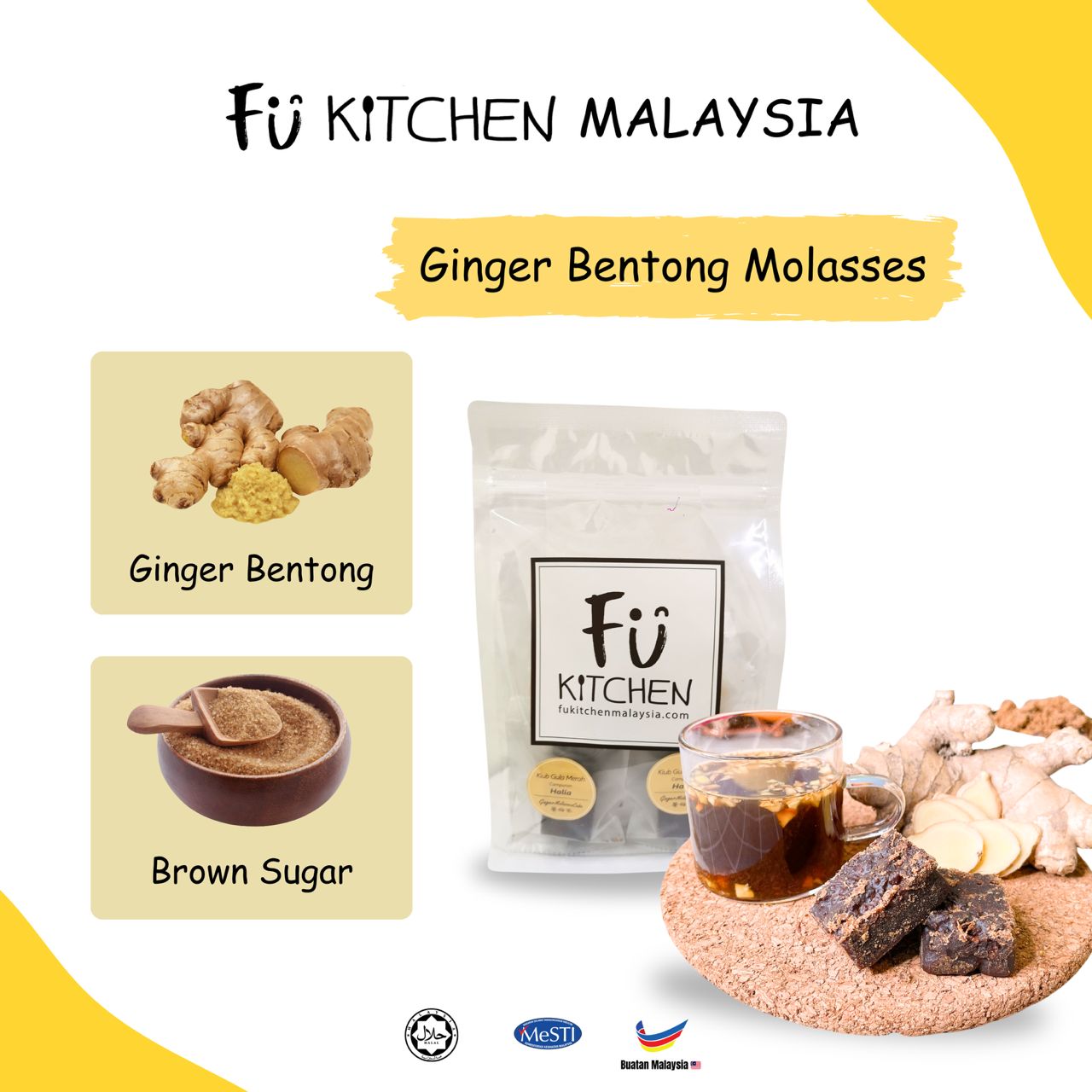 Ginger Molasses Anniversary Value Set (10 Cubes)- Buy 3 Packs, Get 6 Free!