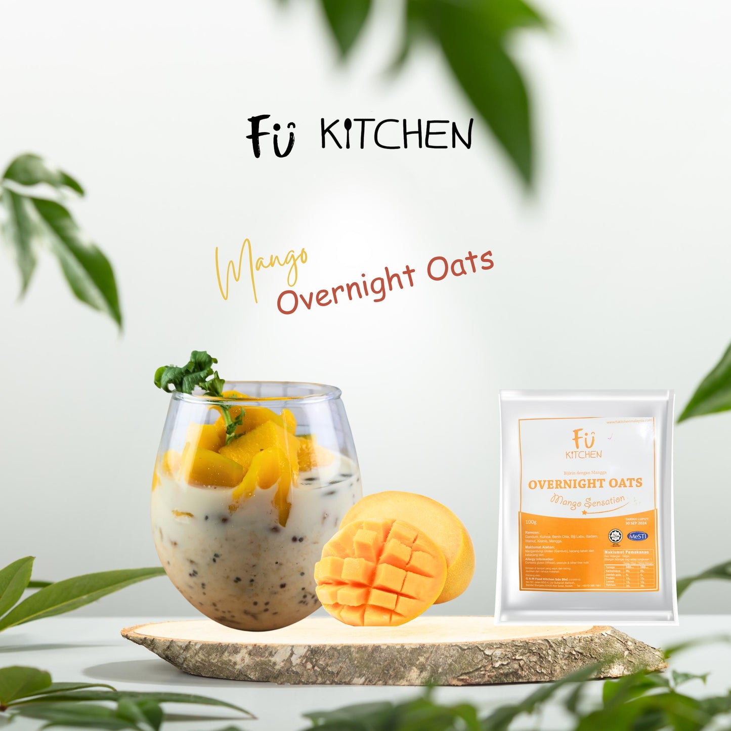 Overnight Oats Mango Sensation (100g)