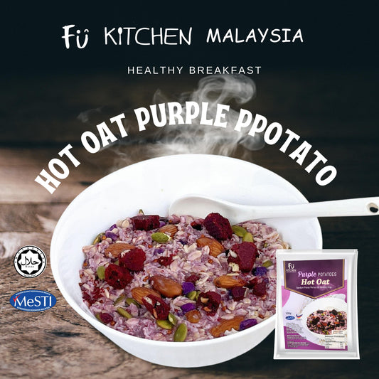 Newly Launched! Hot Oat Bowl-Purple Potatoes (3 Pax)