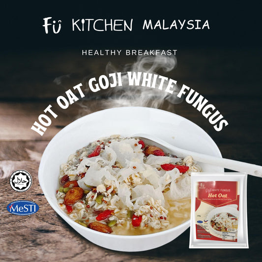 Newly Launched! Hot Oat Bowl-Goji White Fungus (3 Pax)