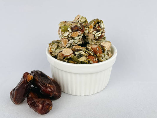 healthy nut cubes kurma