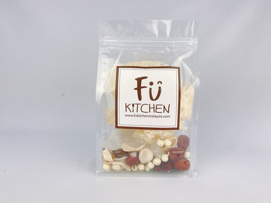 Sweet Lotus Seeds Dessert With White Fungus (Big ) (8-10 Persons) - Fu Kitchen Malaysia