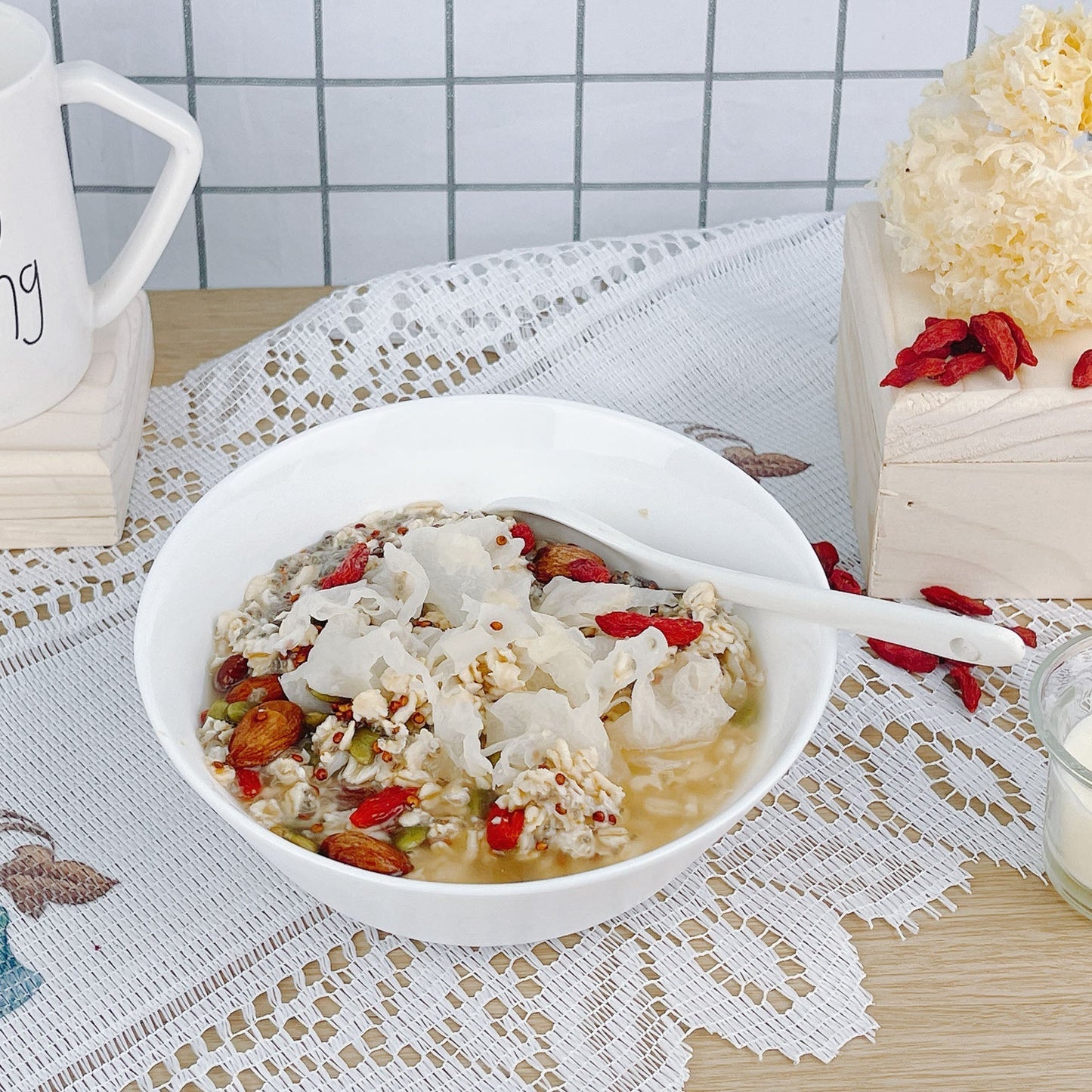 Newly Launched! Hot Oat Bowl-Goji White Fungus (3 Pax)