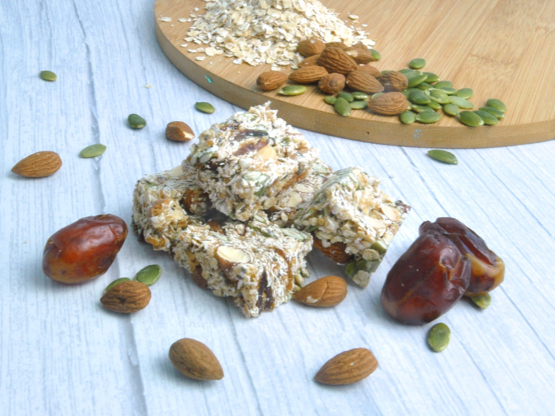 Premium Kurma Khalas Granola Oat Nougats (60g) - Fu Kitchen Malaysia