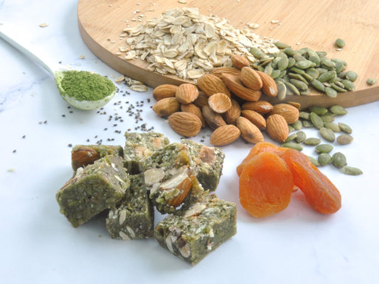 Green Tea Granola Oat Nougats (60g) - Fu Kitchen Malaysia