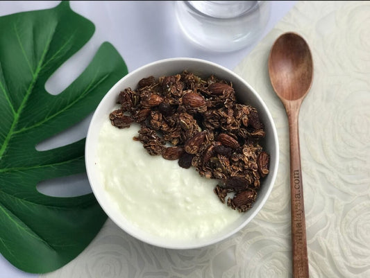 Chocolate Premium Crunchy Granola Bites - Fu Kitchen Malaysia