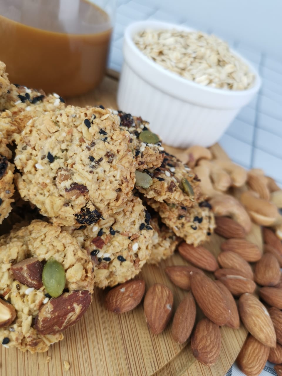 wild honey oatmeal cookies