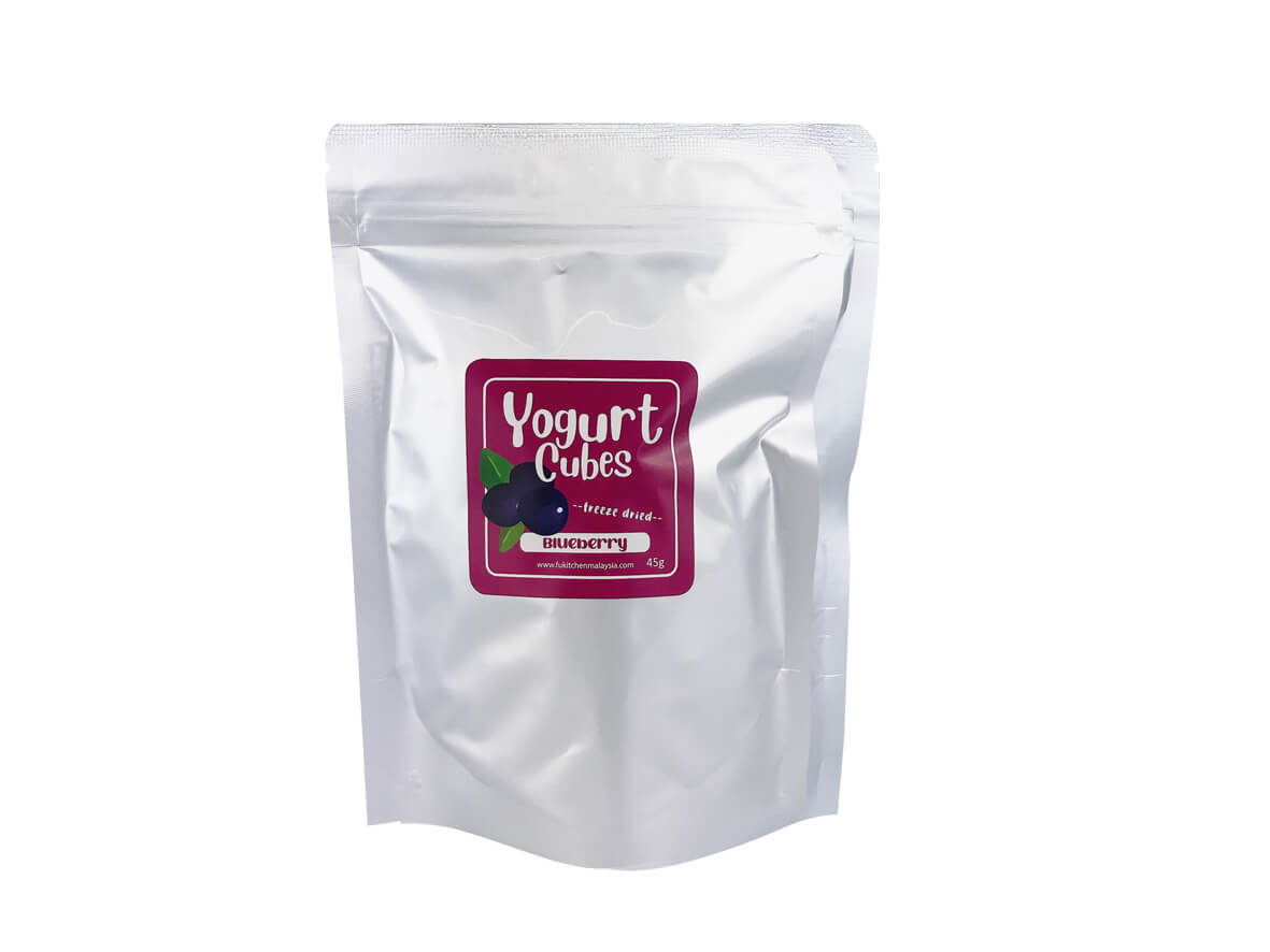 Blueberries Yogurt Cubes (Freeze-Dried) (45g) - Fu Kitchen Malaysia