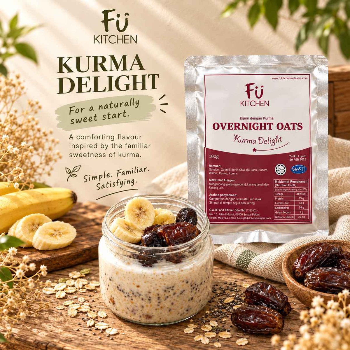 Overnight Oats Value  Set (24Units) - Free Samples