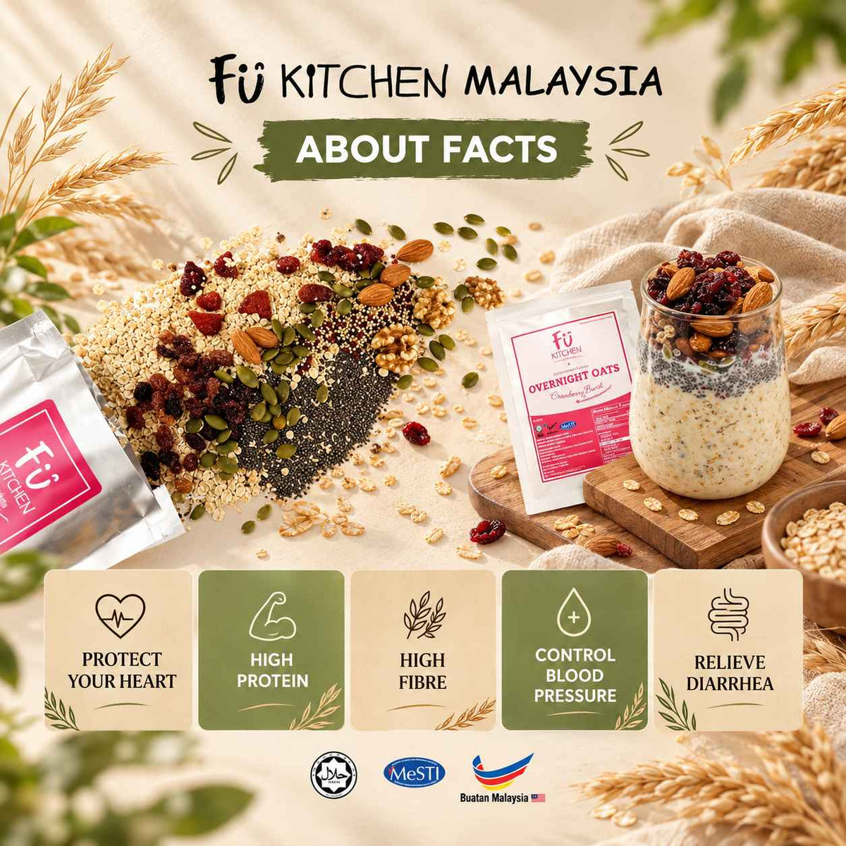 Overnight Oats Value  Set (24Units) - Free Samples