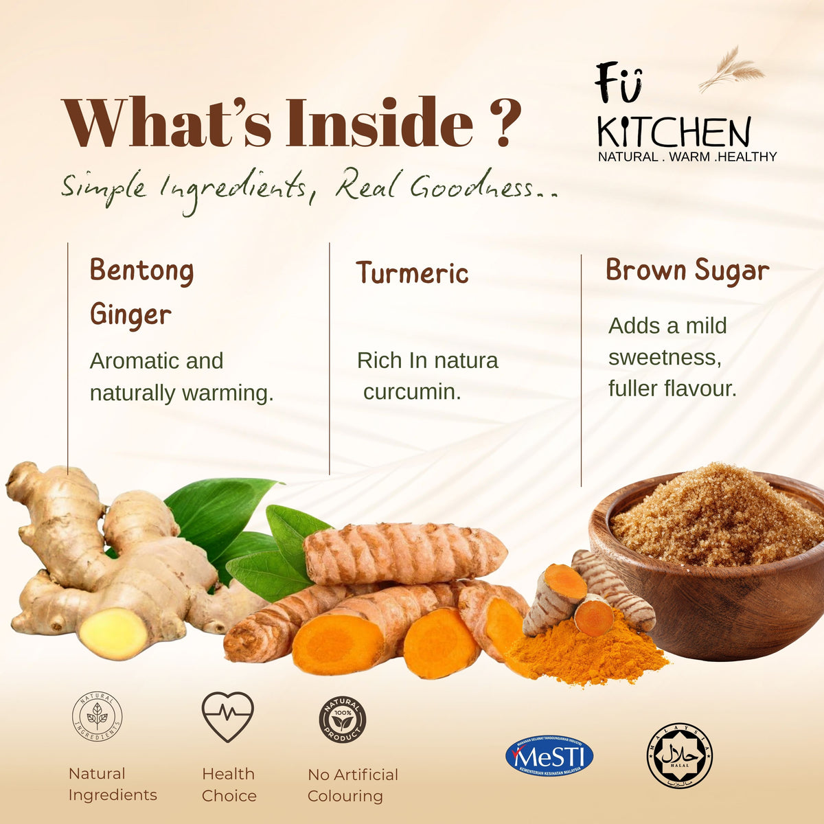 Fu Kitchen Turmeric & Bentong Ginger Tea
