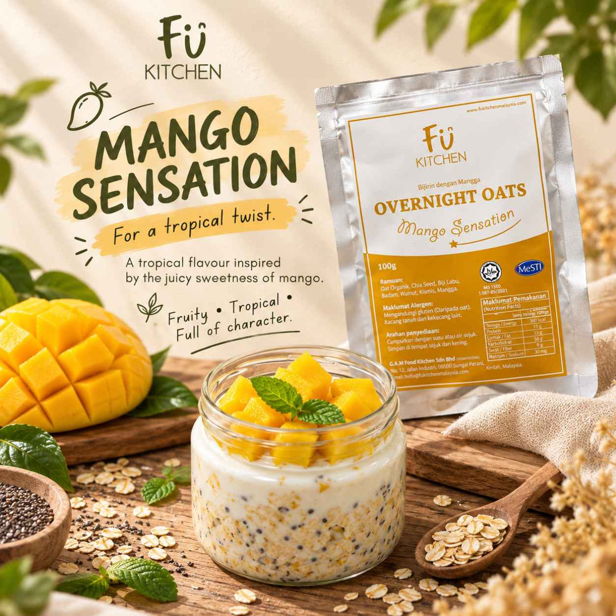 Overnight Oats Value  Set (24Units) - Free Samples
