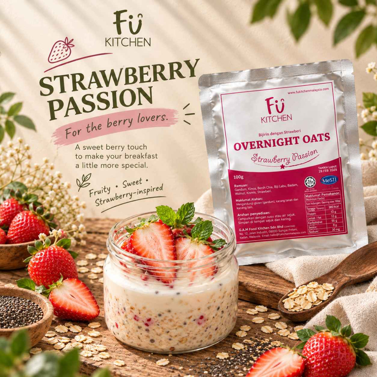 Overnight Oats Value  Set (24Units) - Free Samples