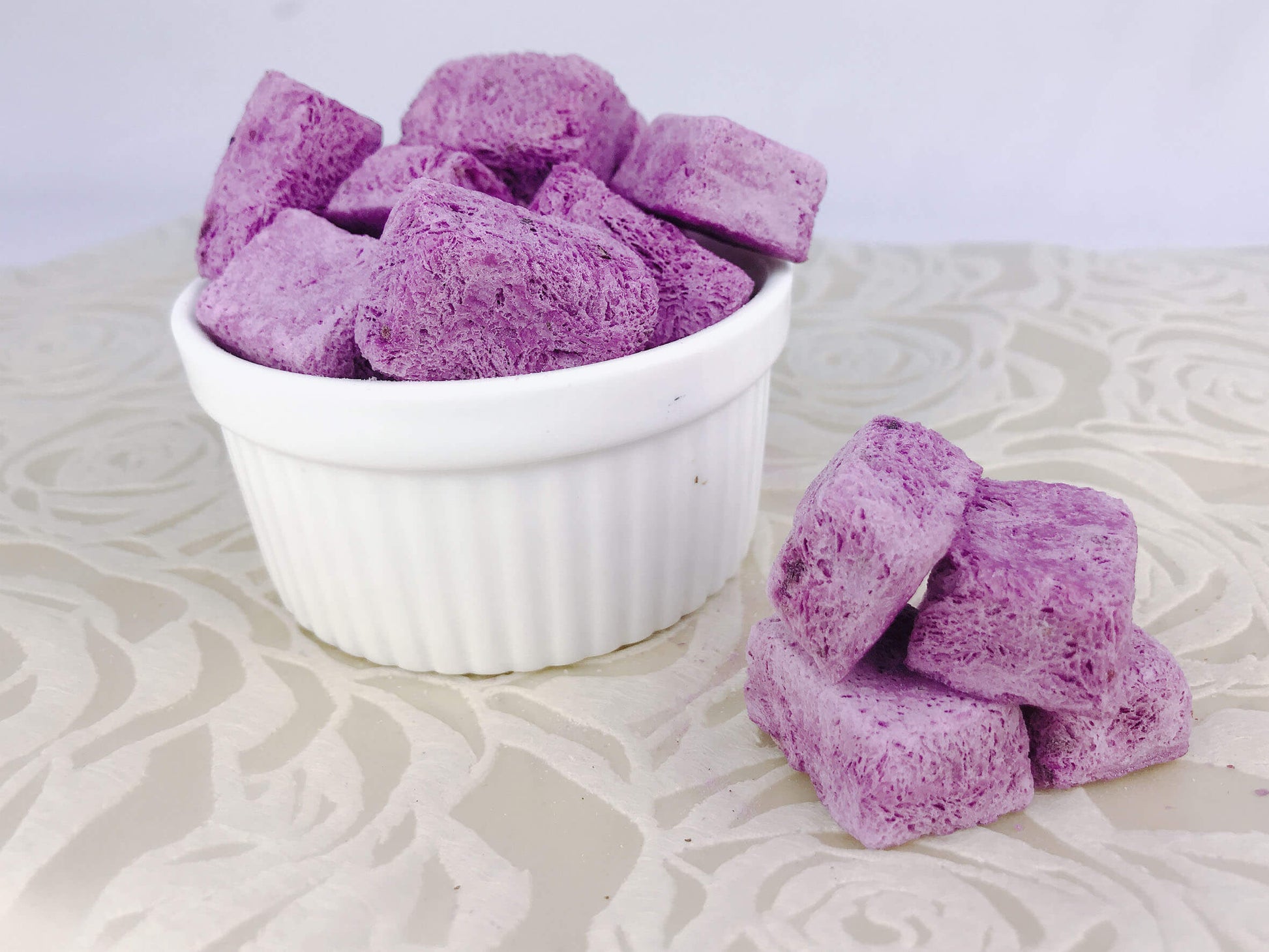 Blueberries Yogurt Cubes (Freeze-Dried) (45g) - Fu Kitchen Malaysia