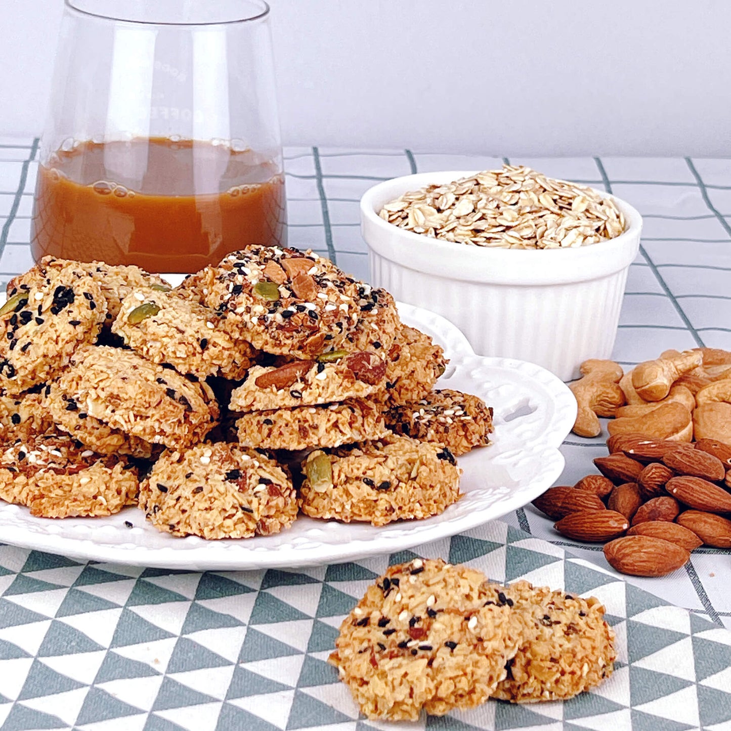 Wild Honey Oatmeal Cookies (150gm/60gm) - Fu Kitchen Malaysia