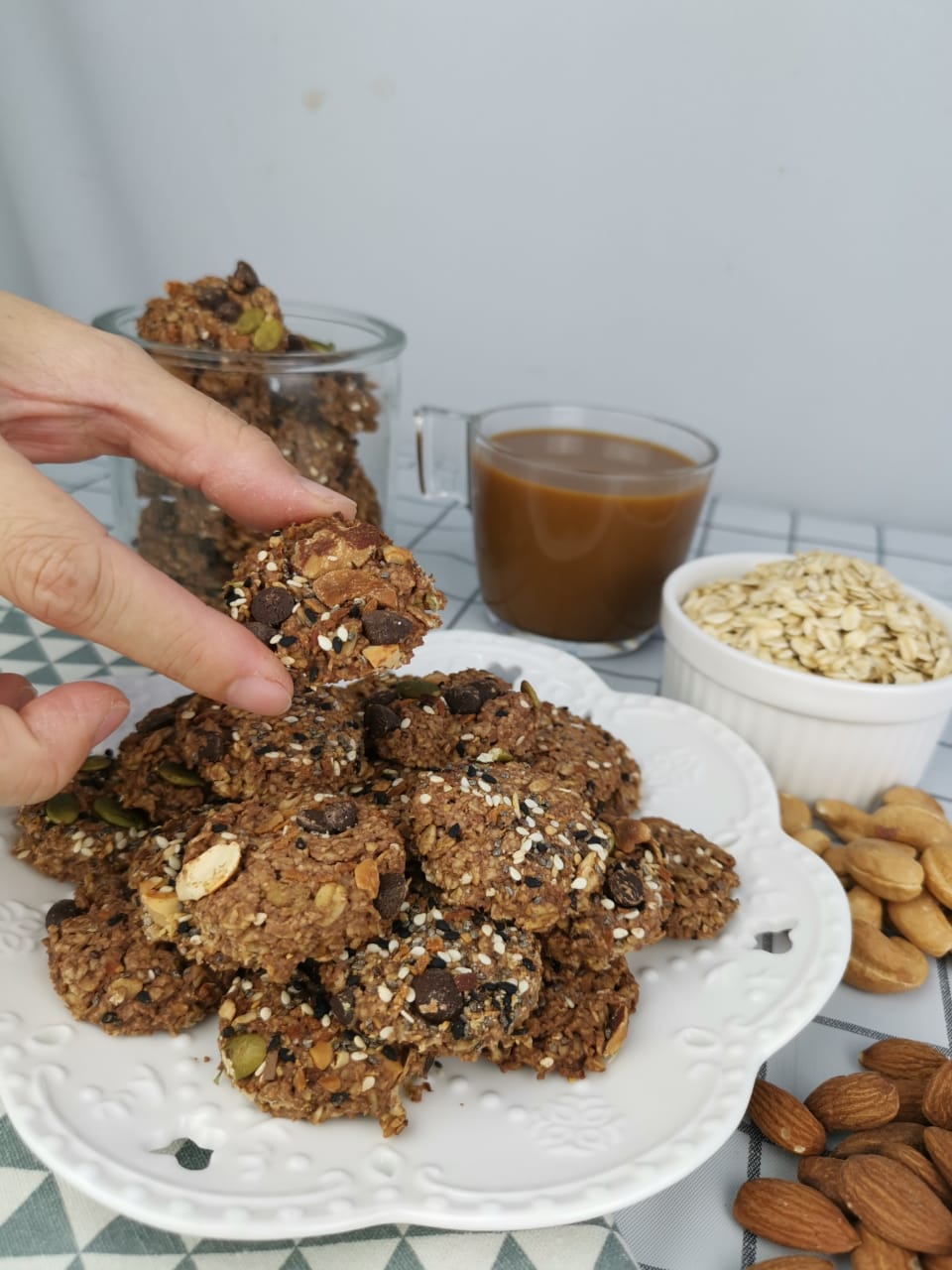 chocolate oatmeal cookies