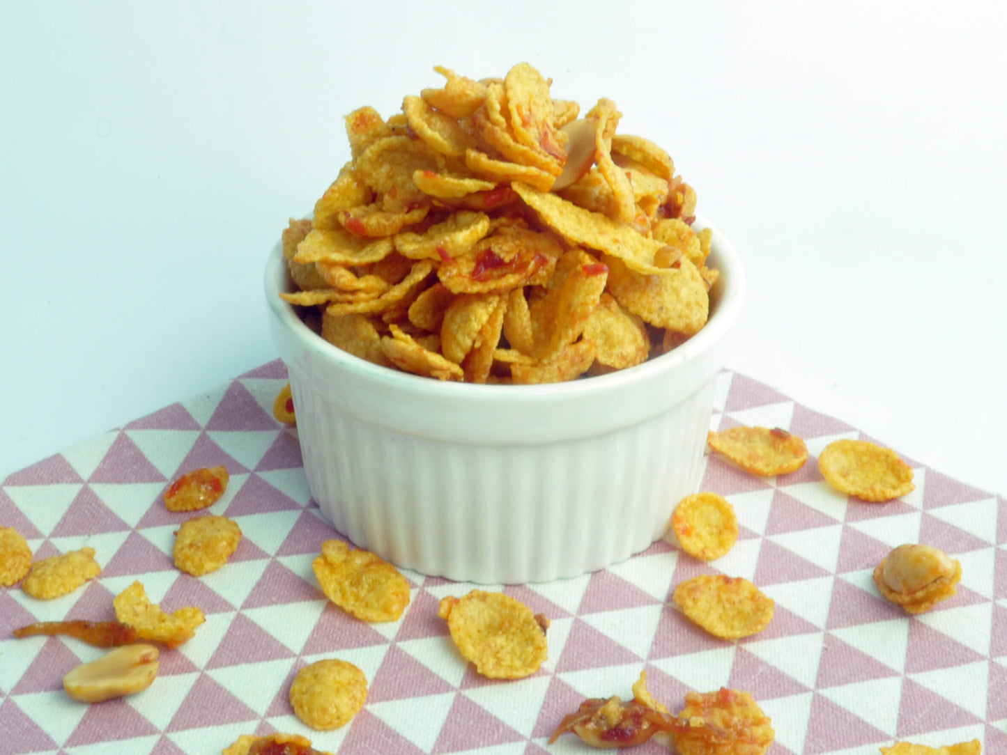 Cornflakes Pedas With Kacang & Ikan Bilis (90g) - Fu Kitchen Malaysia