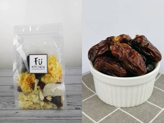 Lin Chee Kang Dessert (4 persons)  & Premium Kurma (200g) - Fu Kitchen Malaysia