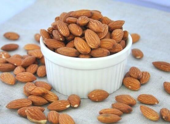 Roasted Almond Nuts (100gm) - Fu Kitchen Malaysia